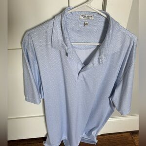 Peter Millar Sky Blue Men's Polo Shirt